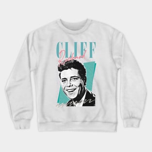 Cliff Richard / 1960s Style Fan Design Crewneck Sweatshirt